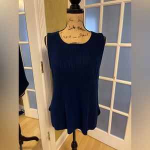100% cashmere tank top.